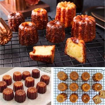 СИЛИКОНОВАЯ ФОРМА ДЛЯ ЖЕЛЕ КАНЕЛЕ ЧАШКИ ПАНАКОТА СВЕЧИ 613