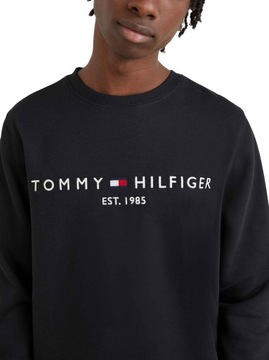 TOMMY HILFIGER OCIEPLANA BLUZA MĘSKA CZARNY r. L