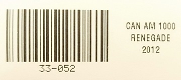 CAN AM RENEGADE 1000 12-13 ЗАДНИЙ АМОРТИЗАТОР