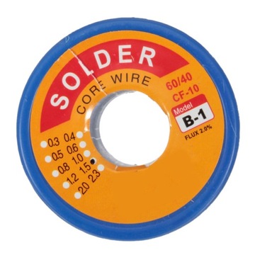 ПАЯЛКА НА ОСНОВЕ СМОЛЫ, ПАЯЛЬНЫЙ ИНСТРУМЕНТ С СВЕДЕННЫМ ОЛОВОМ 1,5 ММ