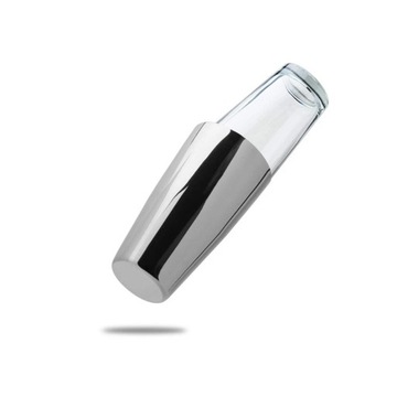 Shaker Bostoński szkło i stal 830ml+500 ml srebrny