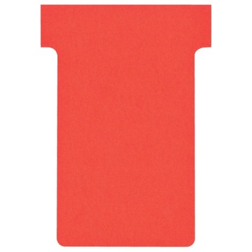 100x T-Card czerwone karty do planowania rozmiar 2