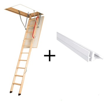 ZESTAW FAKRO LWK PLUS 80x120 + LISTWY LXL-PCV