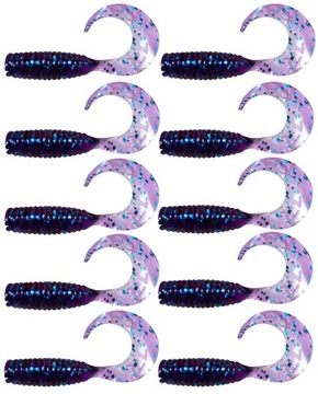 Zestaw twisterów RELAX 4cm 10szt