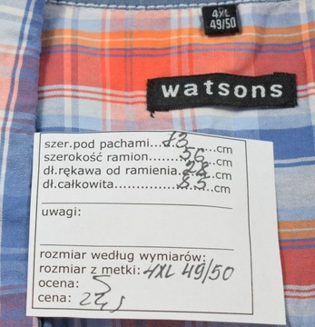 F12 KOSZULA MĘSKA WATSONS 4XL