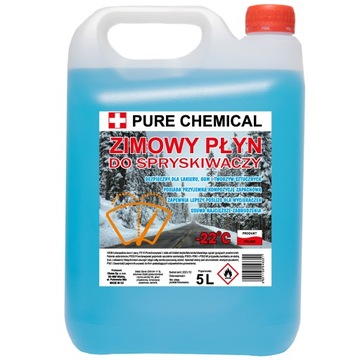 Płyn zimowy do spryskiwaczy ZAPACHOWY -22 Pure Chemical 5l