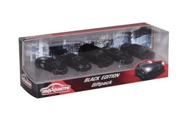MAJORETTE ZESTAW BLACK EDITION 5 SZT., MAJORETTE