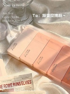 6/12/24 шт., милая оранжевая корректирующая лента с градиентом, белая корректирующая лента