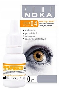 ZUMA NOKA KROPLE DO OCZU 0.4% HIALURONIAN SODU