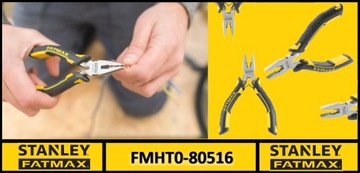МИНИ-КОМБИНИРОВАННЫЕ ЩИПЦЫ STANLEY FATMAX FMHT080516