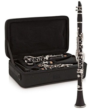 KLARNET Z FUTERAŁEM POKROWCEM DO NAUKI DLA ZESPOŁU SZKÓŁ JAKOŚCIOWY SMAR