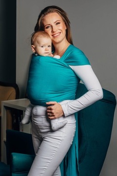 Эластичный платок LennyLamb - Бирюзовый (5 м)
