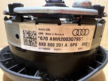 AUDI A1 8X ULOŽENÍ VZDUCHOVÁ AIRBAG ŘIDIČE ŘÍDÍCÍ SOUL 8X0880201A