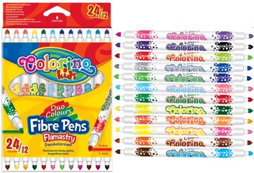 Маркеры двухцветные Colorino 32353PTR