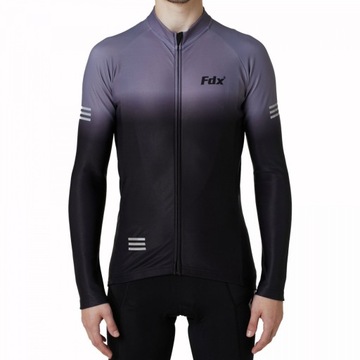 MĘSKA TERMOAKTYWNA BLUZA ROWEROWA FDX - ROZM.M