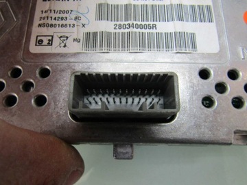 WYŚWIETLACZ EKRAN RENAULT LAGUNA III 07R