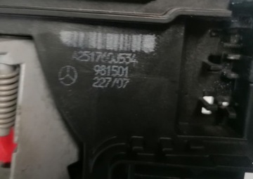 MERCEDES R W251 07R KLIKA VNĚJŠÍ DVEŘE LEVÝ ZADNÍ A2517600534