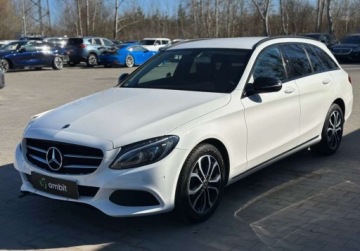 Mercedes Klasa C W205 Kombi 200 BlueTEC 136KM 2018 Mercedes-Benz Klasa C C200D 136KM 2018r. Salon Polska 1.6 Diesel 136KM, zdjęcie 2