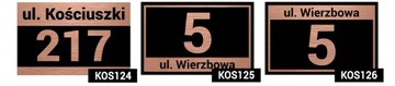ТАБЛИЧКА АДРЕСНАЯ ДОСКА ДИБОНД МЕДЬ 32х21 узор