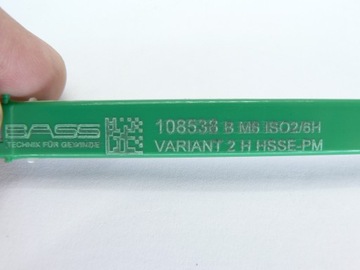 GWINTOWNIK MASZYNOWY B M6 ISO2/6H VARIANT 2H HSSE-PM – BASS