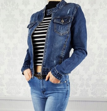 КУРТКА ЖЕНСКАЯ МОЛОДЕЖНАЯ ДЖИНСОВАЯ KATANA Денвер 3