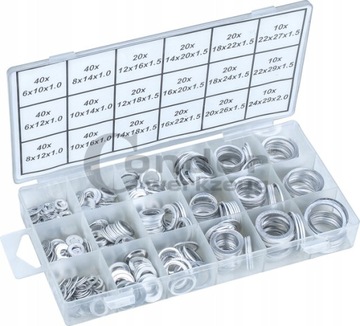 PODKŁADKI ALUMINIOWE KPL PODKŁADEK 450 SZT CONDOR