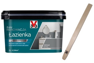 V33 Easy Renowacja Łazienka Antracyt 2L