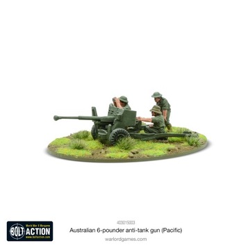 BOLT ACTION Австралийская 6-фунтовая противотанковая пушка