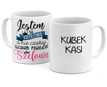 KUBEK SZEFOWEJ KUBEK SZEFA Z IMIENIEM