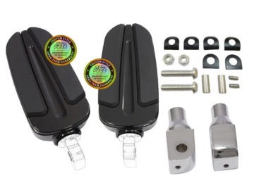 podnóżki kierowcy przód Yamaha V-MAX / FZ1 FZS FZ6 R1 R6 YZF600R czarne