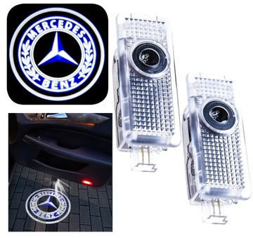 2x LED PROJEKTOR MERCEDES C COUPE CABRIO C205 A205 E COUPE CABRIO C207 A207