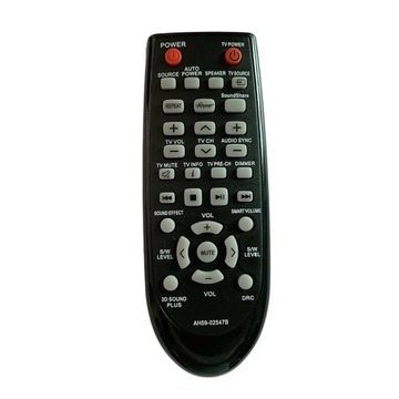 Pilot zamień na Samsung Sound Bar HW-F550/ZA HW-H550/ZA HW-H551/ZA HW-F551/