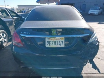 Mercedes Klasa C W205 2017 Mercedes-Benz Klasa C 350E, od ubezpieczalni 2.0 Hybryda 208KM, zdjęcie 7