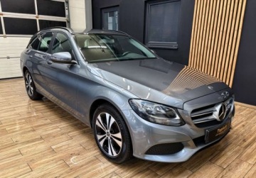 Mercedes Klasa C W205 Kombi 200 184KM 2017 Mercedes-Benz Klasa C 200 KAMERA 9G-TRONIC bezwypadkowy NAVI ZAREJEST, zdjęcie 33