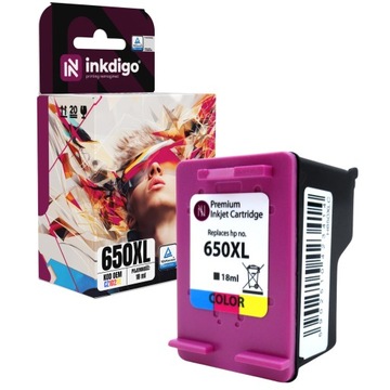 Tusz 650 XL do HP DeskJet Ink Advantage 1515 2645