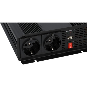 Автомобильный преобразователь AEG 12 В 230 В 3000 Вт + ПУЛЬТ / USB