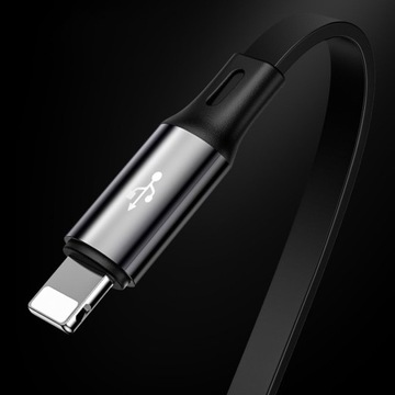 БЫСТРО СКАТЫВАЕМЫЙ КАБЕЛЬ BASEUS 3 в 1 USB — micro USB/Lightning/USB-C 3,5 А 1,2 м