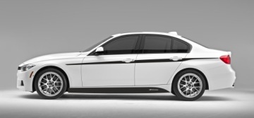 Samolepky Bmw F30 F31 performance pásy pod kliky
