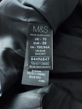 M&S ołówkowa sukienka biznesowa 38