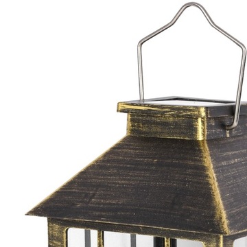 Latarenka ogrodowa LED SOLARNA Lampion Latarnia Znicz