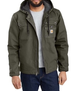 Kurtka Carhartt BARTLETT JACKET z kapturem moss M