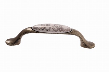 UCHWYT PORCELANOWY ORIENT GOLD UP-WP0728-PC-04