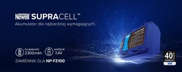 Аккумулятор Newell SupraCell NP-FZ100 для Sony A7III