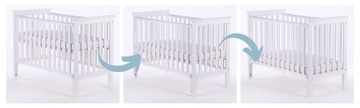 кроватка из сосны С ОТКИДЫВАЕМОЙ СТОРОНКОЙ Cosy FOX 120x60 ПОЛЬСКИЙ ПРОДУКТ