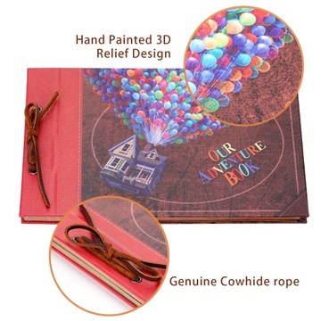 60-страничный фотоальбом ручной работы «Сделай сам», альбом «Наши приключения», альбом в подарок