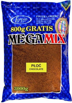 Zanęta Lorpio Mega Mix Płoć Czekolada 3kg