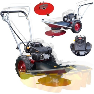 KOSIARKA ROTACYJNA DO TRAWY DAKR TEKTON L196 LONCIN 196CM³ NAPĘD 60CM