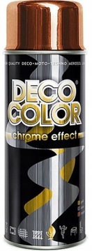 Lakier z efektem lśniącego metalu chrom. miedziany
