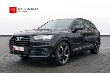 Audi Q7 II SUV 3.0 TDI 272KM 2017 Audi Q7 3.0TDI 272KM Quattro S-line 7os. Hak LED Tem. Akt Salon PL