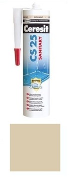 Ceresit CS 25 silikon sanitarny jasmine 280 ml